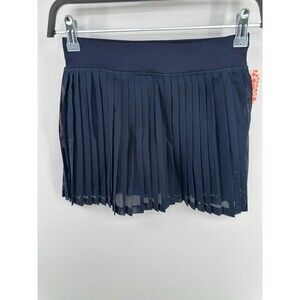 FP Movement Pleats and Thank You Skort – Navy XS/S - Tennis Pickleball Mini